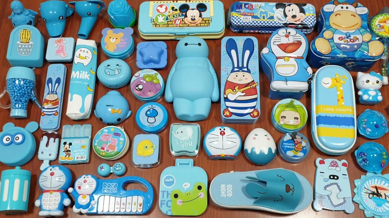 Special Series Green blue Slime | Mixing Makeup and Glitter into clear slime and Store Bought Slime