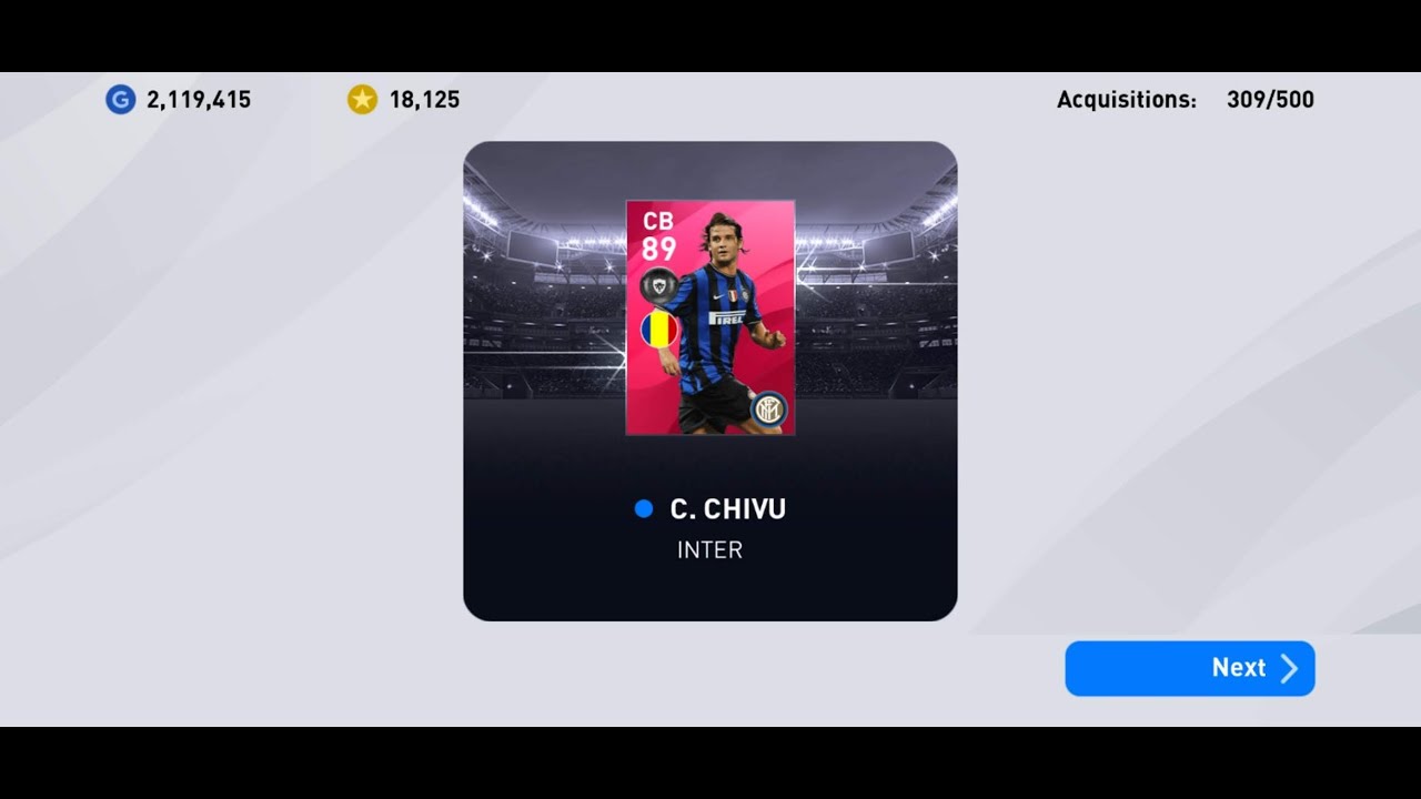 Trick to get C. Chivu from Iconic Moment Inter! Pes 2020 mobile