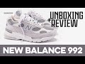 UNBOXING+REVIEW - New Balance 992