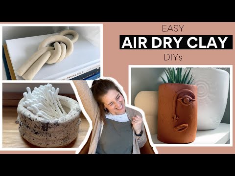 Vídeo: Com s'endureix l'argila seca a l'aire?