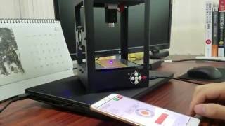 SuperCarver K2 WIFI upgrade  Mobile control of laser engraving machine