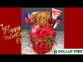 EASY LAST MINUTE DOLLAR TREE DIY VALENTINES DAY GIFT/ DECOR