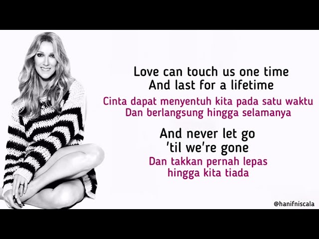 Celine Dion - My Heart Will Go On ( ost Titanic ) Lirik Terjemahan class=