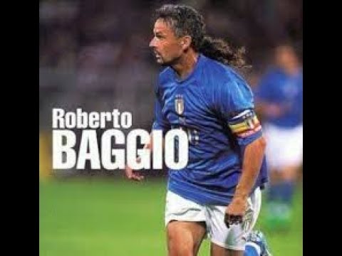 【サッカー】 ロベルト・バッジョ イタリアの至宝 イタリア代表でのゴール集 27発
