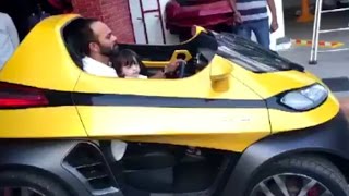 Leaked: Shah Rukh Khan's Son AbRam On A Mini Ride!