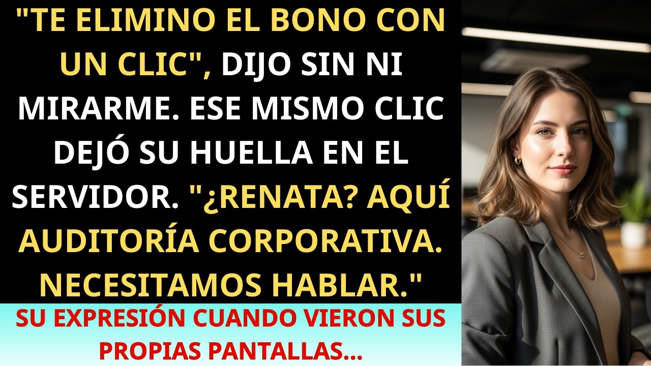 Mi Jefa Me Quitó El Bono Con Un Clic — El Mismo Clic Activó Una Auditoría