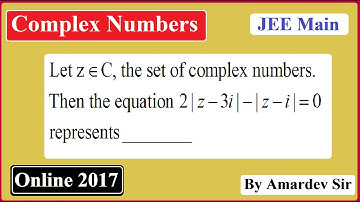 Let z∈C, the set of complex numbers. Then the equation 2|z-3i|-|z-i| = 0 represents __________