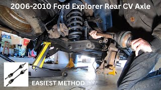 How To Replace Cv Axles - Complete Guide 2006-2010 Ford Explorer