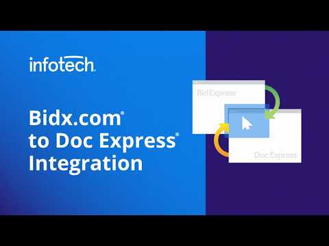 Tutorial: Transition an Awarded Contract from Bid Express® to Doc Express®