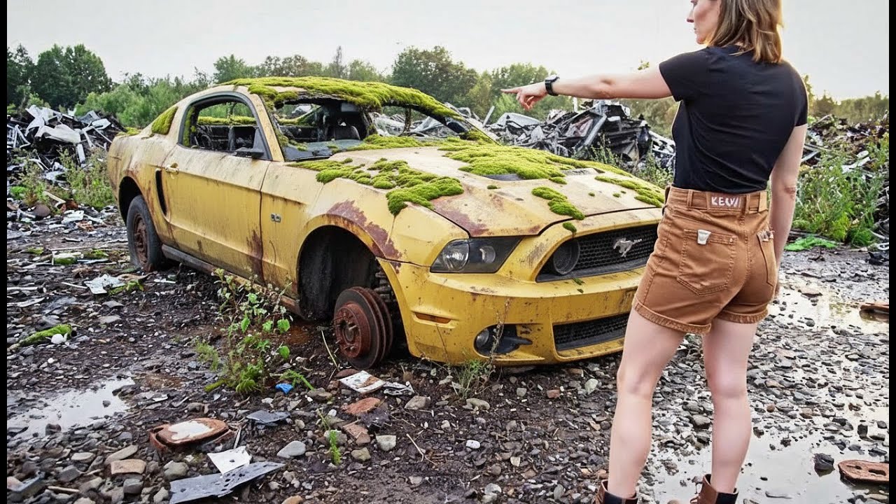 Restorasion a fold Mustang GT500 2021 from $200 to $74,095 (ASMR Restoration Sounds)