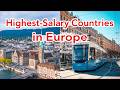 10 Highest Salary Paying Countries in Europe for Expats in 2026