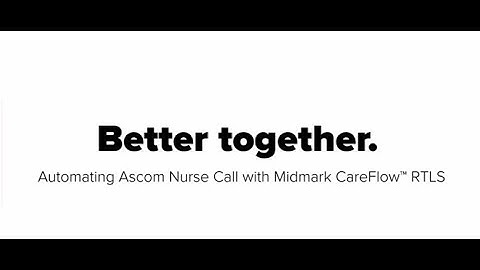 Ascom Midmark RTLS Demo of Three Clinical Workflows