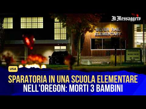 Video Usa, sparatoria in scuola elementare nell'Oregon: morti 3 bambini