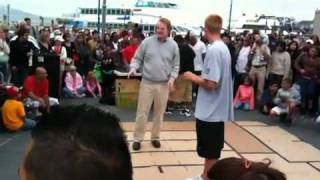 Famous White boy gets jiggy Wealth