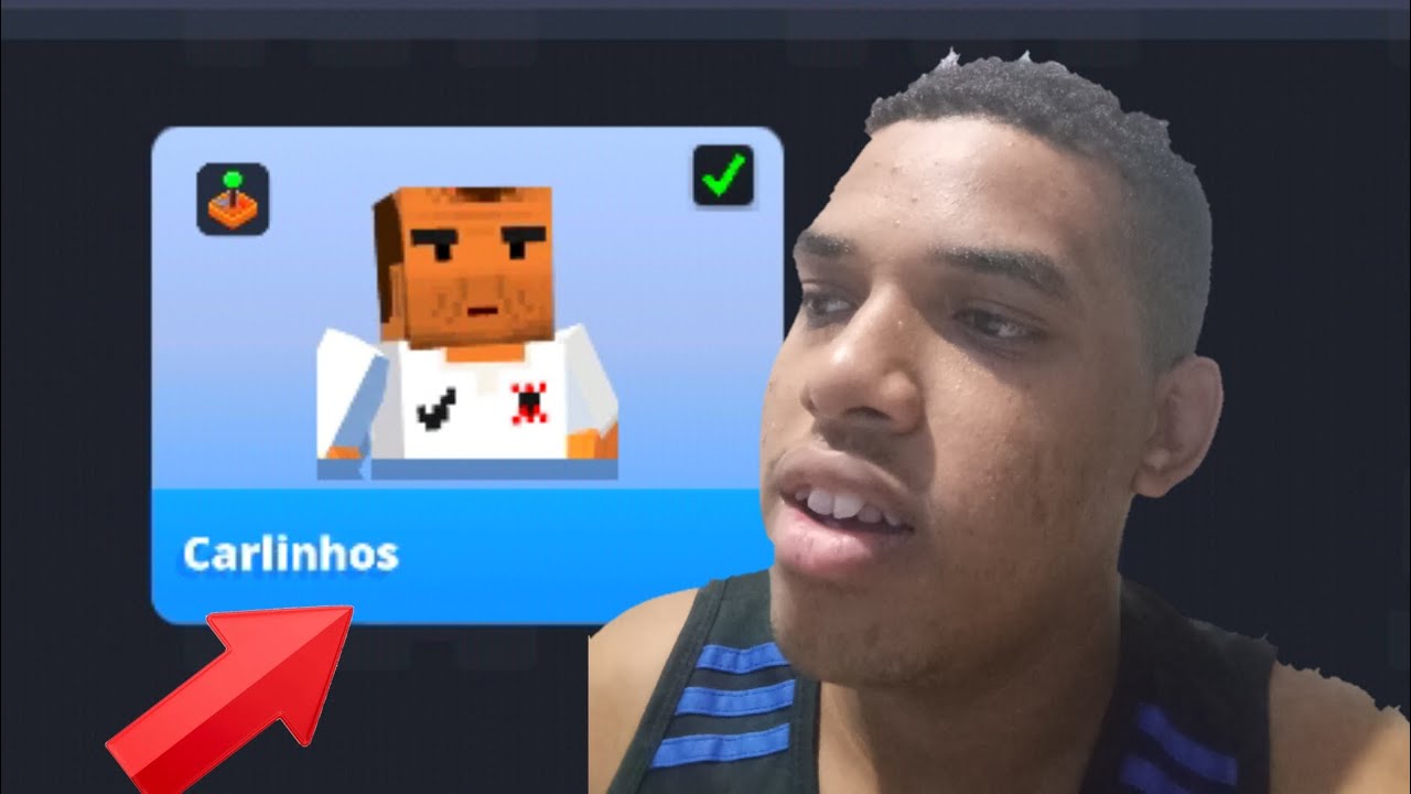 Joguei com Novo Visual de Skin no Block Strike - YouTube
