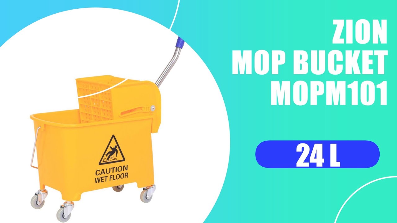 24L Mop Bucket with Wringer Best Mop In USA Home Cleaning