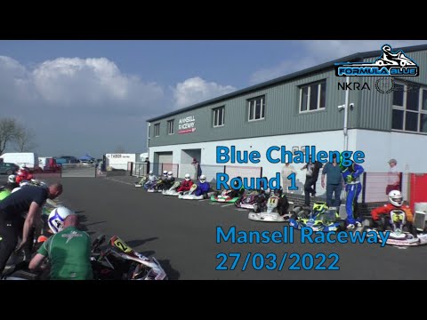 Karting Formula Blue Mansell Raceway 27/03/22 - YouTube
