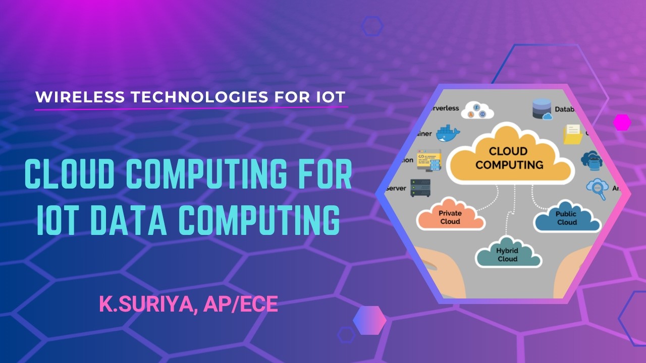 Cloud Computing Paradigm for IoT Data Computing | Wireless Technologies ...