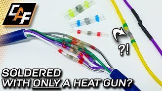 Soldering WITHOUT a soldering iron? Solder & Seal Connectors