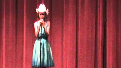 Blue Cover Leeann Rimes by Carly Haynes 10 years old