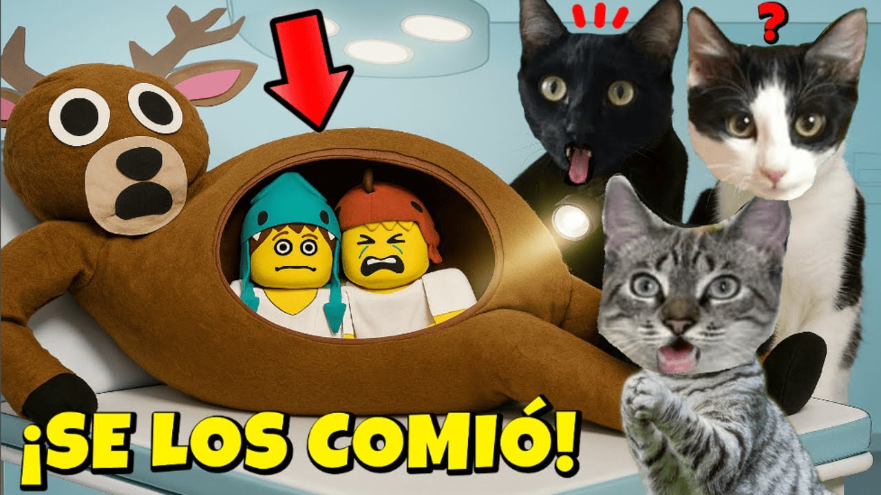 😱 ¿QUÉ HAY DENTRO del CIERVO de 99 NOCHES en el Bosque? ¿LOS NIÑOS? Mis GATOS lo descubren