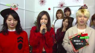 151225 Apink (에이핑크), Infinite (인피니트) 출연자 대기실