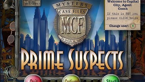 Mystery Case Files: Prime Suspects (pt. 2)