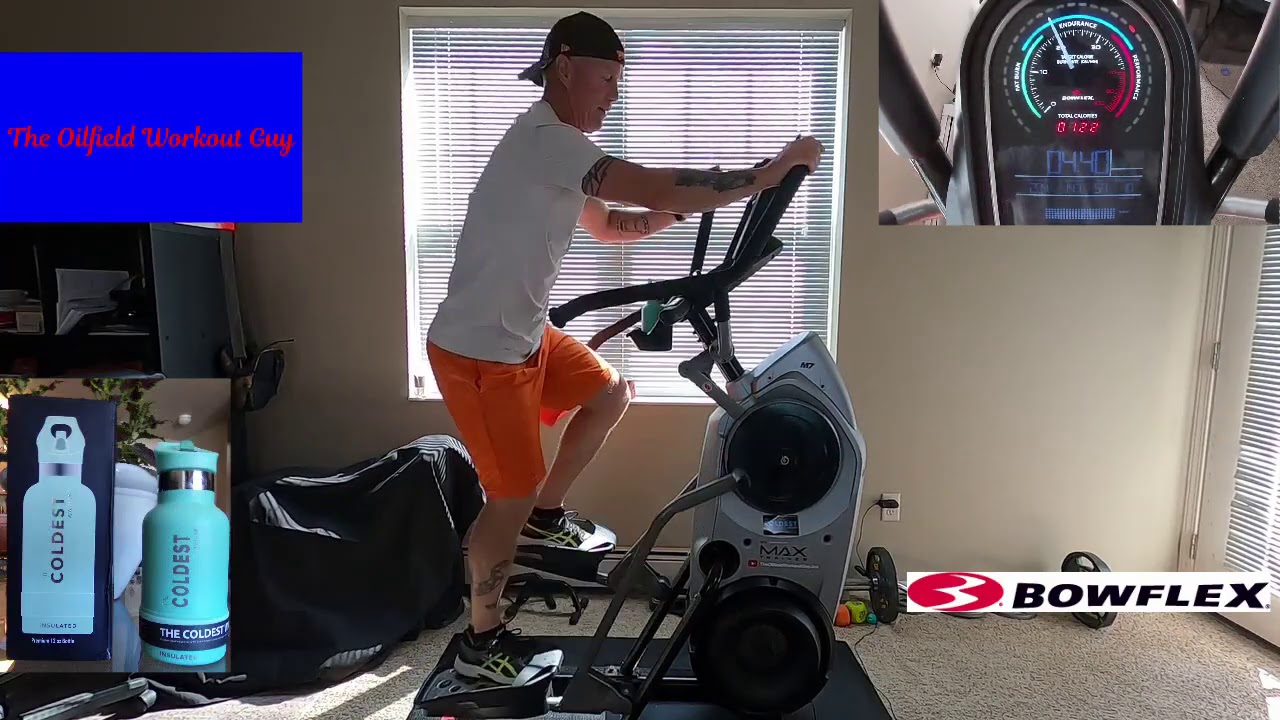 15 minute Bowflex Max Trainer Manual Workout YouTube