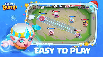 Hero Bump:Real-time PvP Battle, Gameplay.