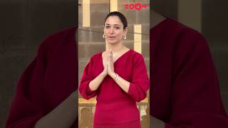 Tamannaah Bhatia Expresses Graude To Paps With Folded Hands