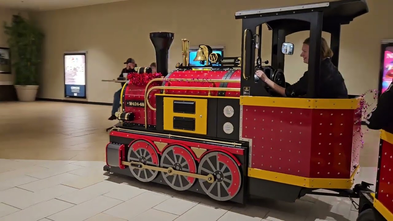 A short ride on Wattman Mini Express around the Spotsylvania Town Center 1/27/24