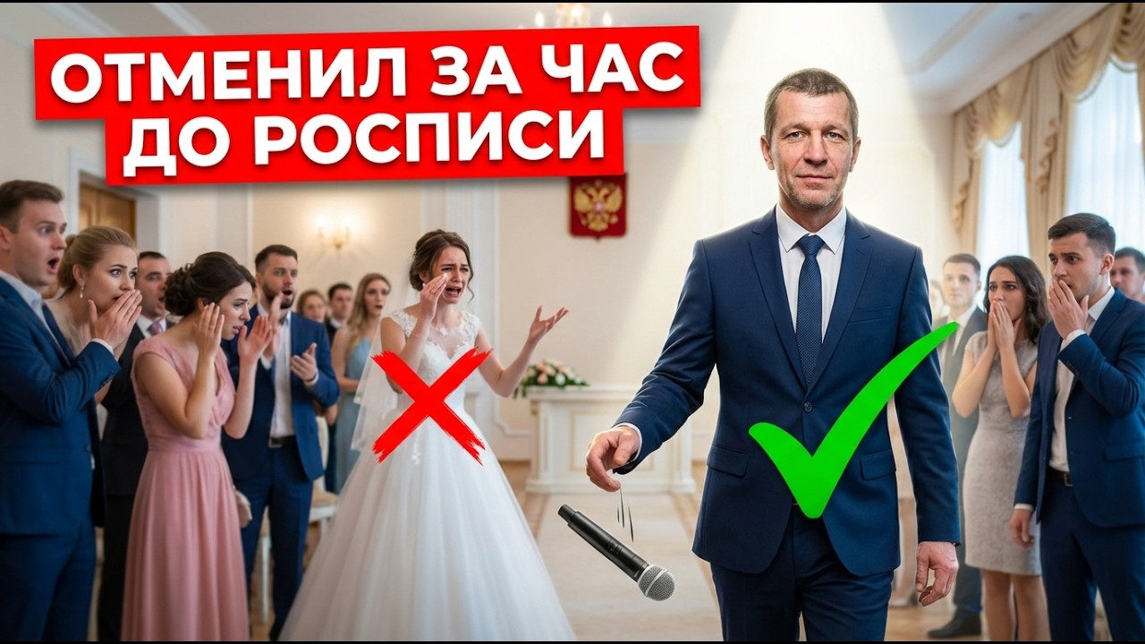 Отменил свадьбу при всех гостях Месть за измену с бывшим