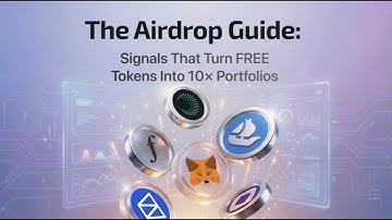 The Airdrop Guide: Signals That Turn FREE Tokens Into 10× Portfolios