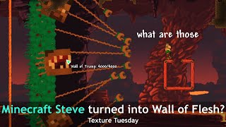 These Terraria Texture packs changes Wall of Flesh ─ To these...