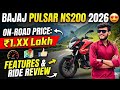 Bajaj Pulsar NS200 2026 New Model 😍 On Road Price, Features &amp; Ride Review