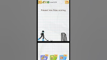 Prevent him from scoring | draw 2 Save gameplay  | level  279 |#draw2save #short