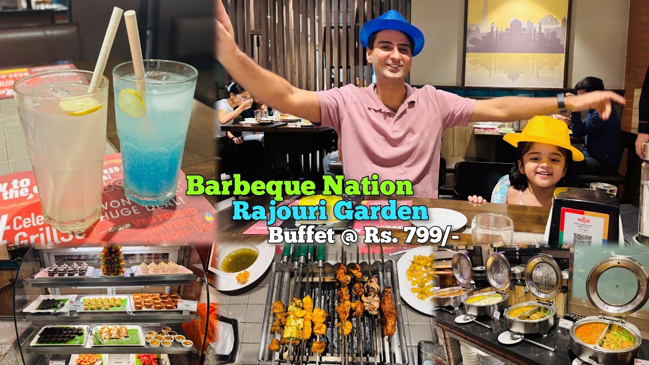 Unlimited Buffet @ Rs.799/- at Barbeque Nation, Rajouri Garden, Delhi