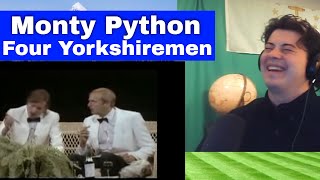 American Reacts Four Yorkshiremen- Monty Python