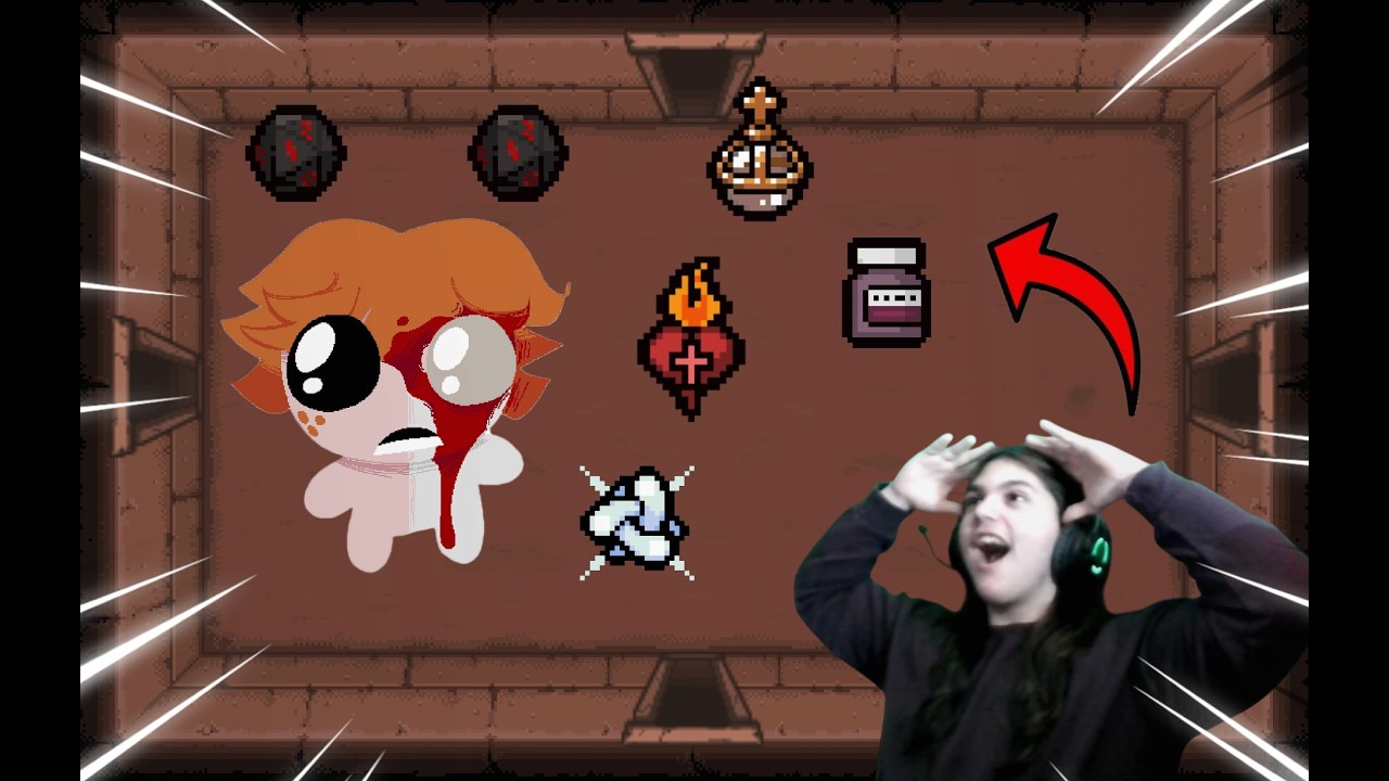 Tainted Lazarus е най-късметлйският герой в The Binding of Isaac Repentance+