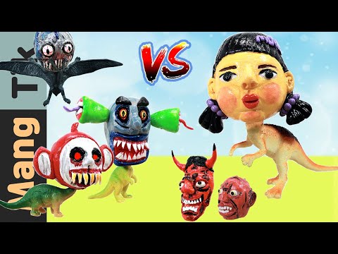 Slendytubbies VS Squid game | Eating ASMR Animation | Mang Tik ASMR