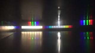 Overhead Light Spectrum Using EISCO Premium Quantitative Spectroscope 002
