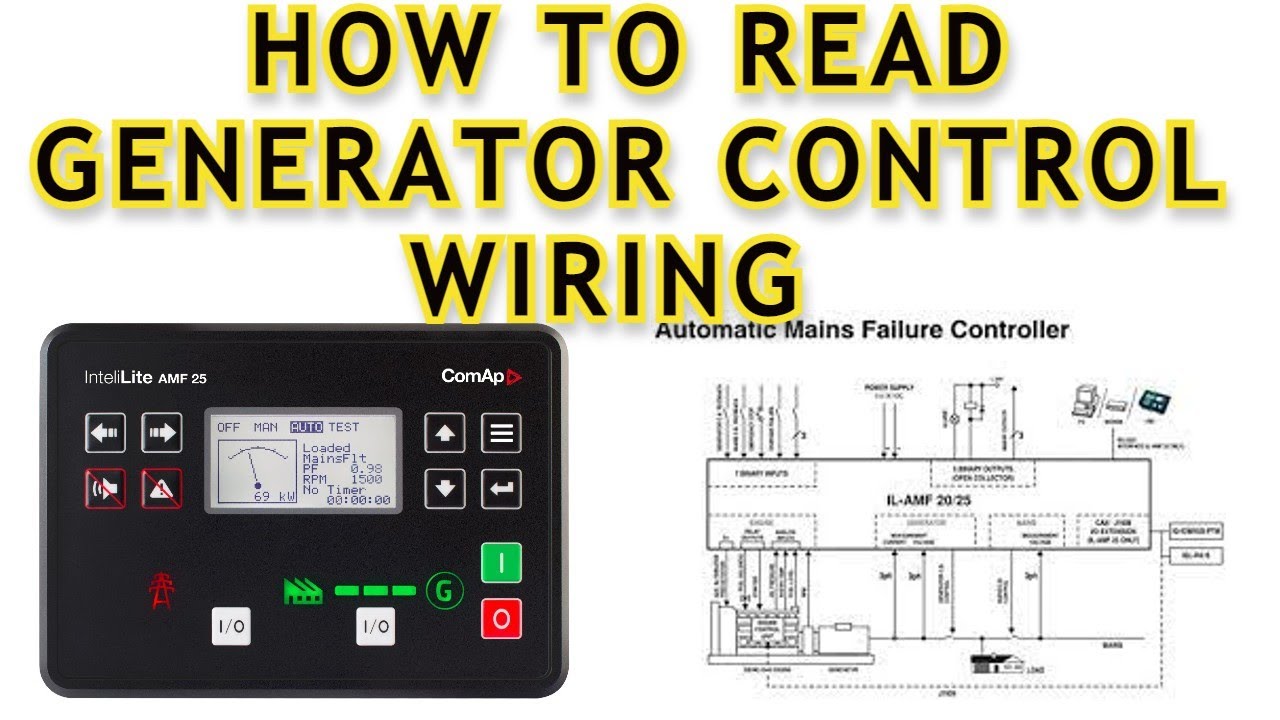cph novo b Update ComAp InteliLite NT AMF 25 Control wiring diagram pdf @Power Learning Channel