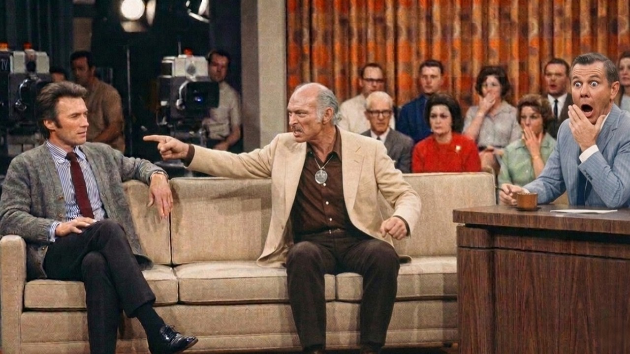 Lee Van Cleef Attacked Clint Eastwood on Live TV — Clint Shocked 60 Million People