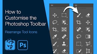 How to Customise Photoshop Toolbar (Rearrange Tool Icons)