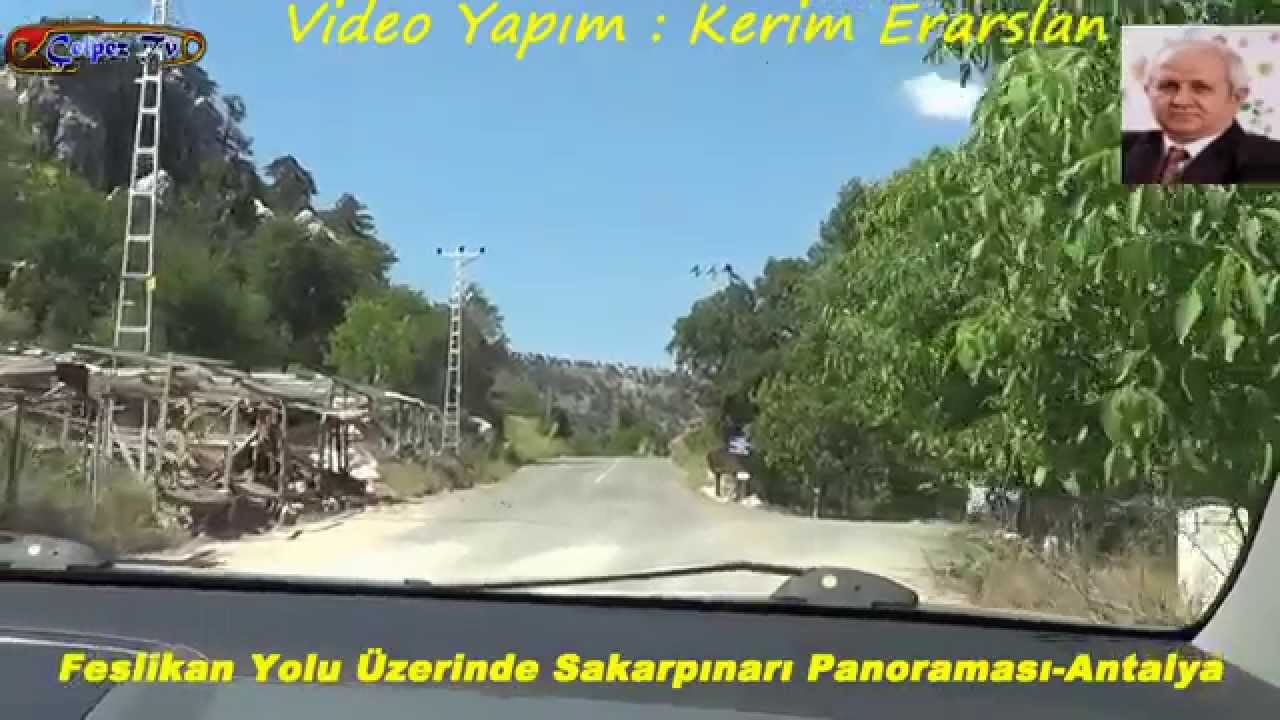 Feslikan Yolu Üzerinde Sakarpınarı Panoraması-Antalya