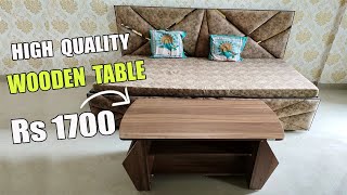 Luxurious Wooden Table @ Rs 1700 - DIY Table