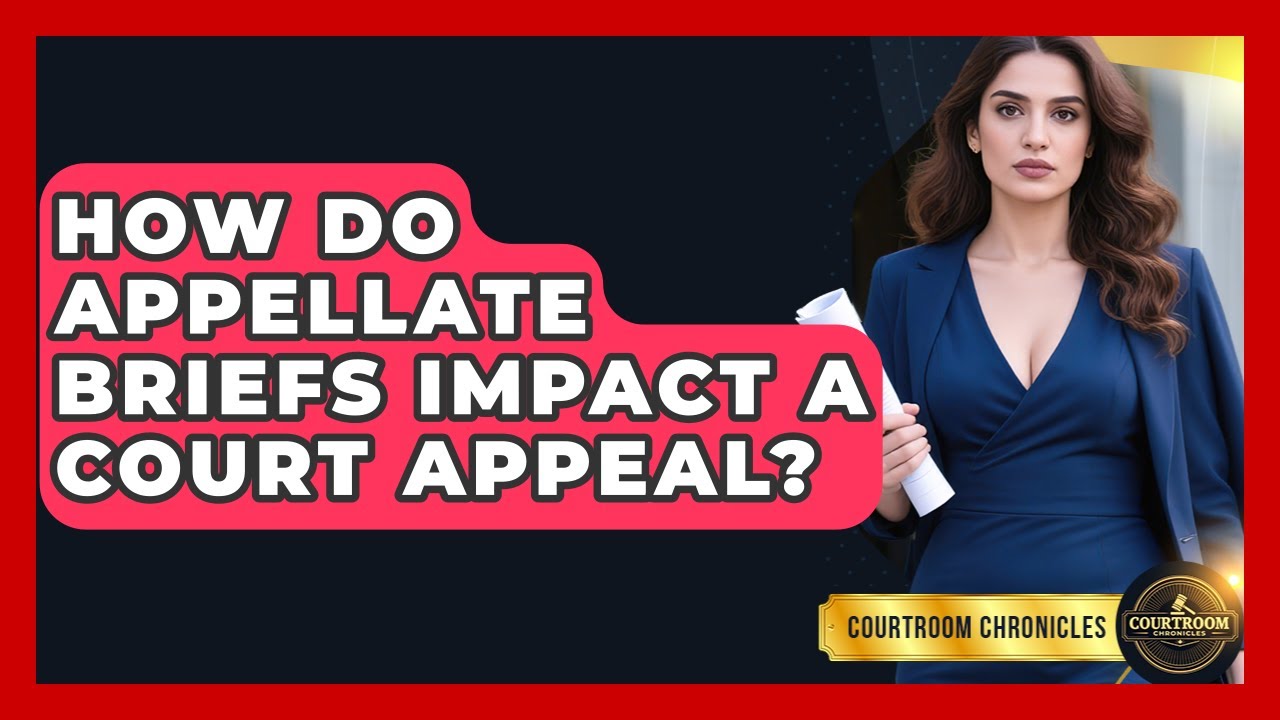How Do Appellate Briefs Impact A Court Appeal? - Courtroom Chronicles ...