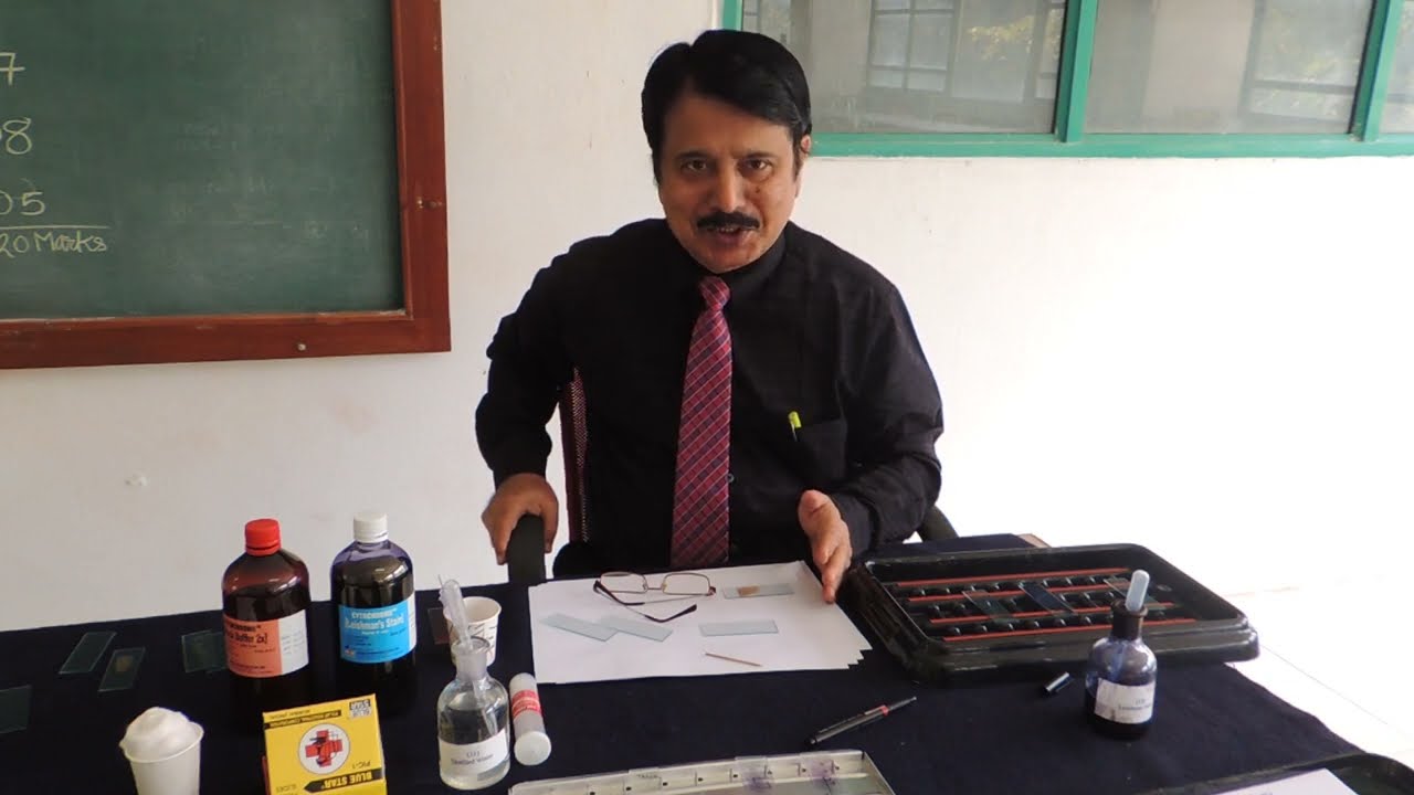 Pathology practical Peripheral ,Blood Smear Method (Technique) Dr.Sanjay Deshmukh, M.D. . Professor