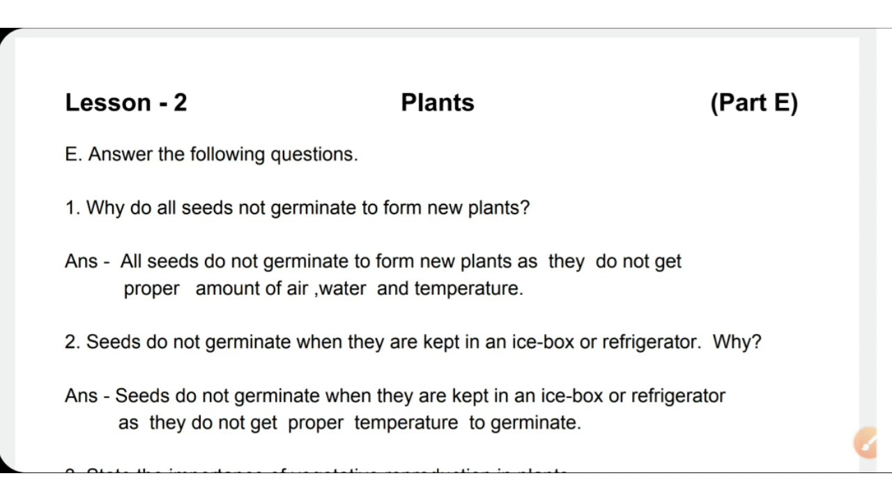 DAV Class 5 Science Part E Of Lesson 2 YouTube Dav class 5 science part e of lesson 2 youtube
