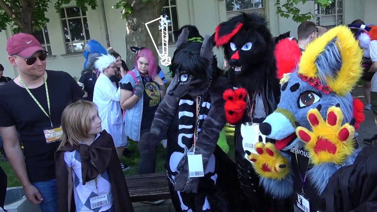 We are Furry! - Furry walk Pyrkon 2018 (Poznań, Poland) - YouTube
